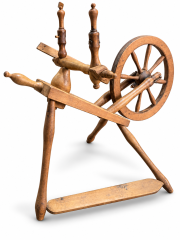 Antique Handcrafted Spinning Wheel