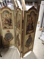Decorative Folding Room Divider\/Screen