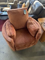 Corey Reclining Swivel Chair