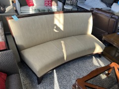 Curved Settee