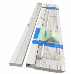 Custom White Blinds
