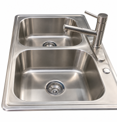 Double Bowl Stainless Steel Sink