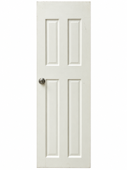 White Four Panel Door