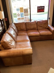 Leather Sectional