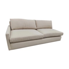 Arhaus Cream Left Arm Facing Sofa