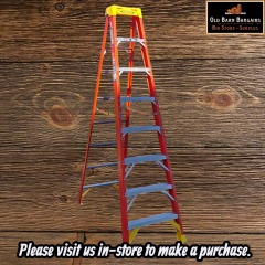 WERNER 8 FT FIBERGLASS STEP LADDER COMPARE $169