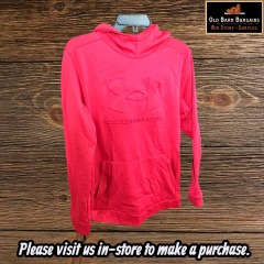 YOUTH BOYS UNDER ARMOR HOODIE RED XL