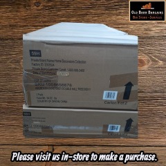 HOME DECORATORS ABERDEEN DOVE GREY HALL TREE UNASSEMBLED MSRP $899
