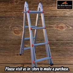 VEVOR A FRAME COMPACT  ALUMINUM EXTENSION LADDER COMPARE $297
