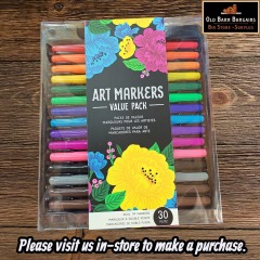 ART MARKERS VALUE PACK DUAL TIP 30 COUNT